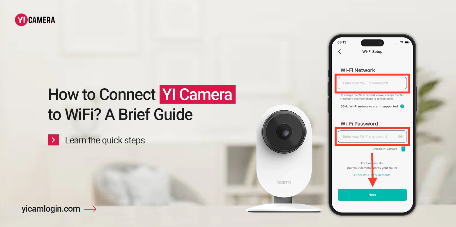 Connect YI Camera to WiFi