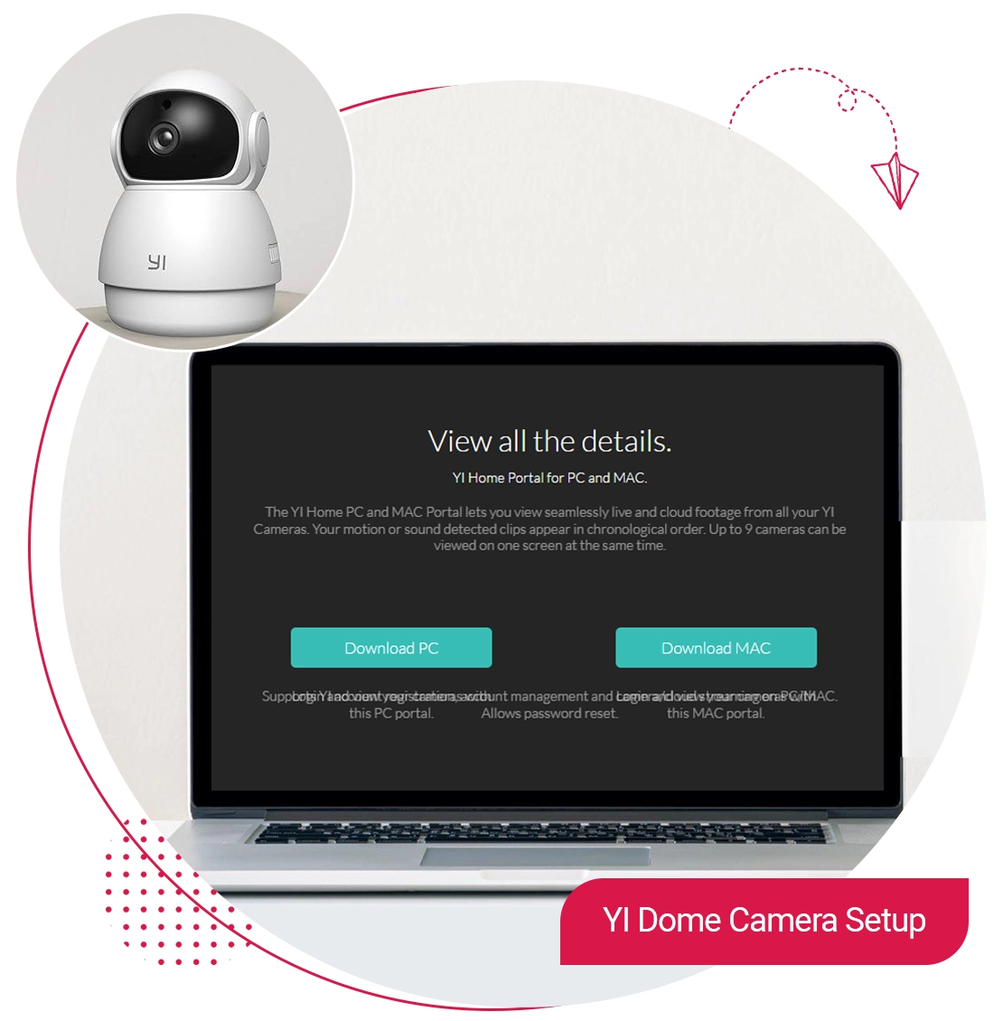 YI Dome Camera Setup