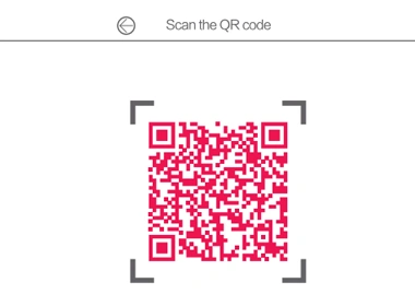 app will then generate a QR code