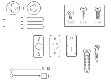 base plate and mount it to the door where decided